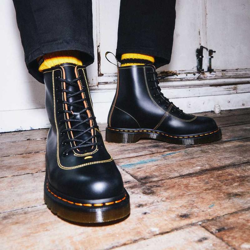 Dr. Martens Pharsmond Leather Vintage Smooth Short Boots Unisex boots Black 26969001