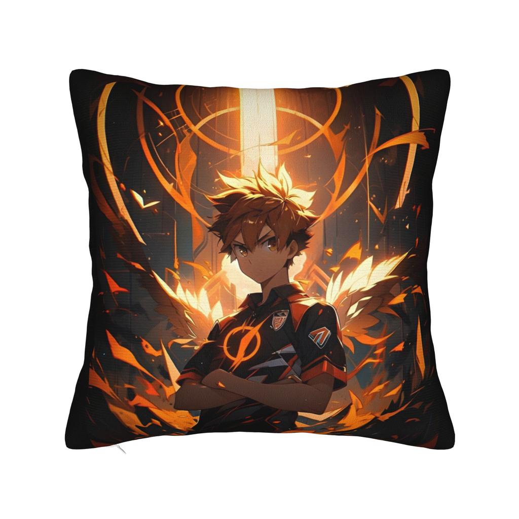 Oikawa Haikyuu Anime Pillowcase Cushion Cover Decorative Bokuto Volleyball  Pillow Case Cover Bedroom Square