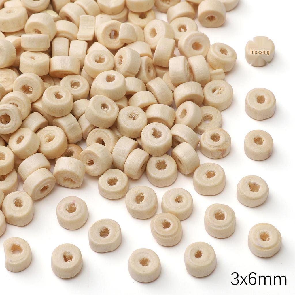 Multistyle Paulownia Wood Beads for DIY Bracelets & Necklaces: Handmade Accessories & Loose Beads