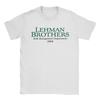 Lehman Brothers Řízení rizik Finanční krize Stážista Pánská trička 100% bavlna Ležérní trička Kulatý výstřih Tričko Dárek
