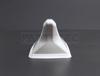 MOTOR POWER Pearl White Shark Antenna with Built-in Booster Radio, Shark Fin Dolphin Antenna,