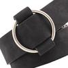 Women Female Girls Round Buckle Belts Leather Belt Newest Leisure Jeans Wild