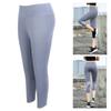 Breathable Cropped Sport Leggings Butt Lifting Quick Dry Elastic Women Tight Stretch Leggings