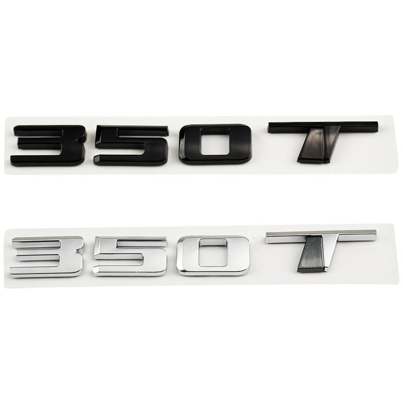 AADG1 350T letter label trunk mark car stickers For Cadillac CT5 Overseas Edition 350T Label CT4 CT6 XT6 rear tail refit accessories