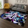 Cartoon M-MIKU Music Girl Carpet Rug for Bedroom Living Room Sofa Playroom Doormat Home Decor,Kid Game Area Rug Non-slip Gift