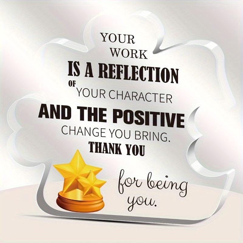 

Puzzle ornaments, character office desk decorations with inspirational sayings for universal occasions, adult thank-you gifts. чистый