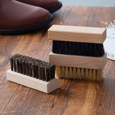 Brosse à Chaussures Multifonctionnelle pour Enlever la Saleté Poils Décontamination Brosse à Frotter Bois Brosse de Nettoyage Ménager Ménager