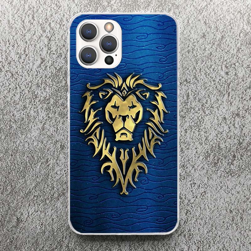 

W-World Of W-Warcraft W-Wow Phone Case For iPhone 17 16 15 14 13 12 11 Pro Max Mini Plus Air 7 SE 8 Soft Silicone Print Shell Fu iPhone 13