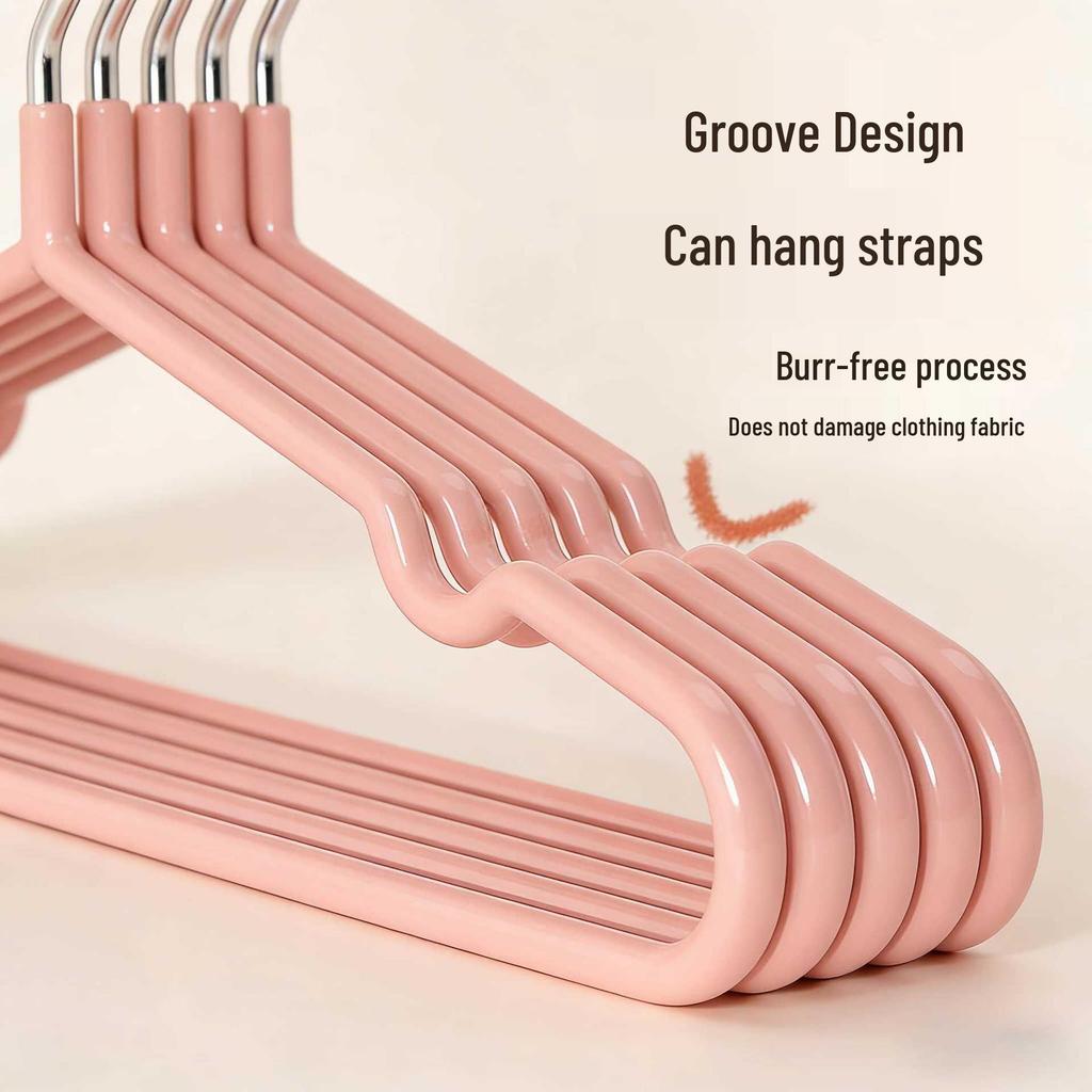 Anti-Slip Clothes Drying Rack with Shoulder Support