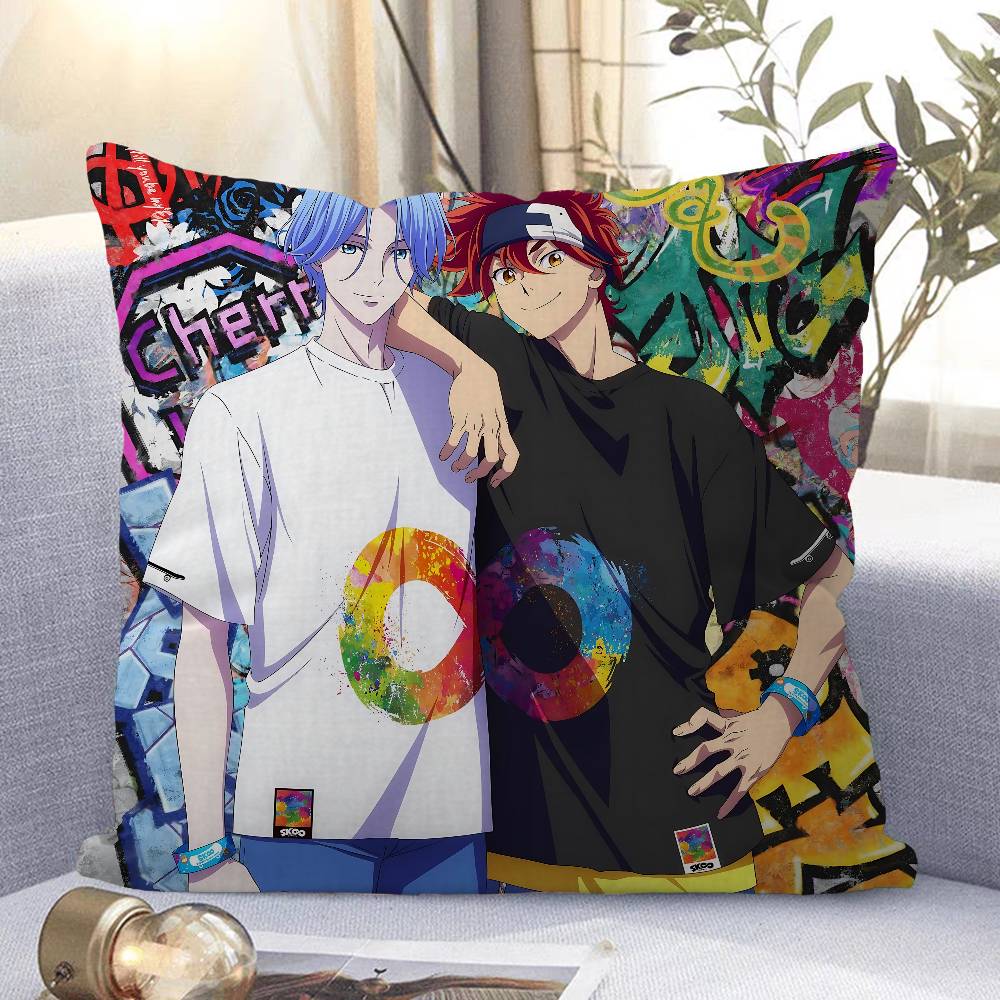 S-SK8 The Infinitys Наволочка Съемная Моющаяся Наволочка – Всесезонный Мягкий Лен 16x16Inch