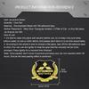 Car Styling Metal Emblem Badge for Mitsubishi RALLIART ASX Lancer L200 Pajero Outlander Eclipse Galant Sticker Window Decortion QQ7