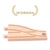 Neues Holzschienen-Zubehör Spielzeug DIY Buchenholz Zugbrücke Baumodell Passend für Biro Holz Pädagogisches Spielzeug Für Kinder
