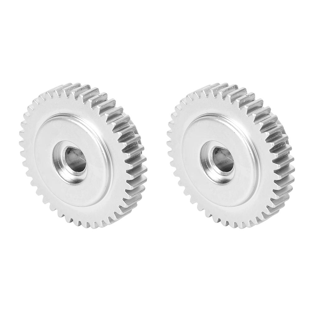 2Pcs D Hole Gear High Strength Metal 40 Teeth Industrial Robot Parts 6mm Center Hole
