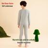 Hodohome Kids' Antibacterial Merino Wool & Silk Thermal Underwear Set