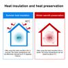 Heat Insulation Window Film Aluminum Foil Reflective Privacy Screen UV