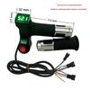 Three-Speed Electric Bicycle Throttle Grip with Horn and Voltage Display