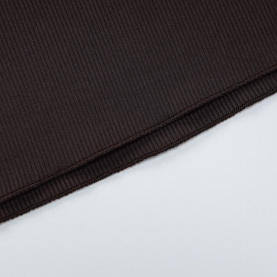 Damenmode Herbst- und Winterkleid, Rückenschnürung, Trompete, lange Ärmel, hohe Taille, langes Kleid mit Gewinde