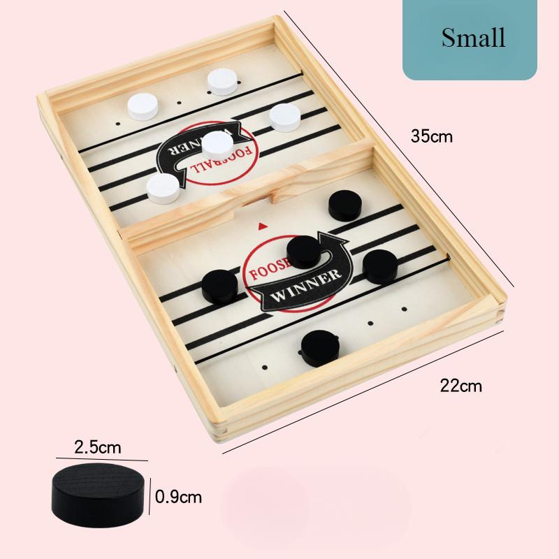 

Игра «Слинг-Пак», деревянная игра «Хоккей», настольный суперфутбол, настольная игра «Победитель в битве между родителями и детьми», семейные игрушки для взрослых и детей Small