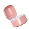 Denture Bath Case Denture Soaking Holder Portable Compact Denture Soak Container Multifunctional False Teeth Storage Case for Home Travel