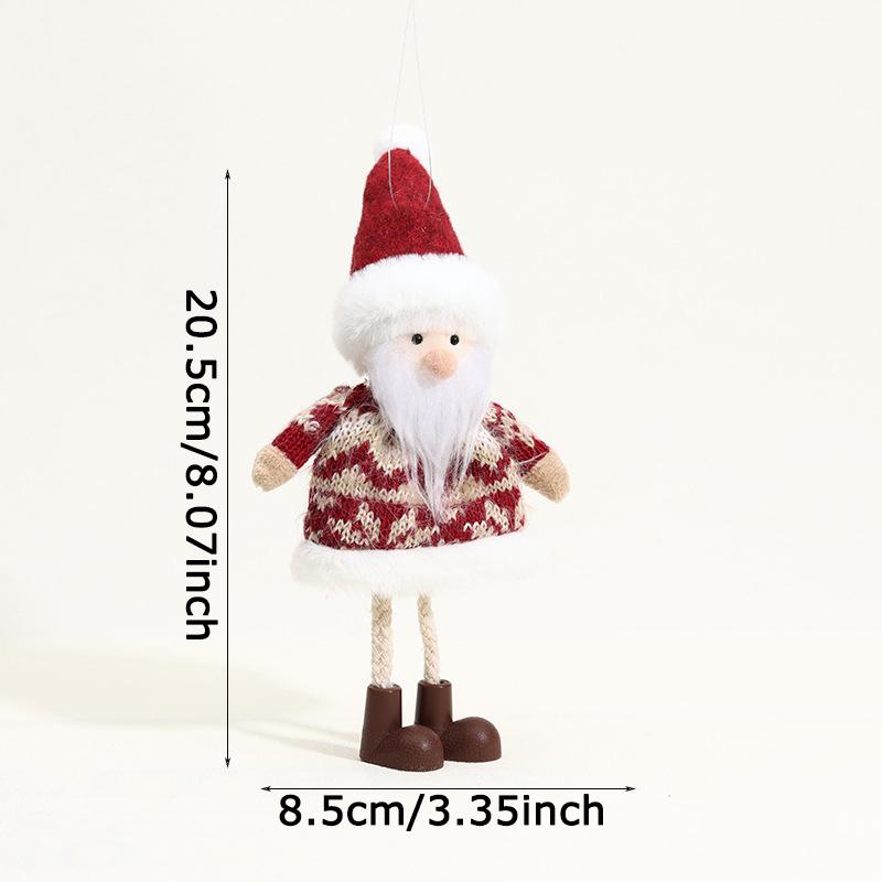 WTEMPO Christmas Angel Doll Decoration Christmas Tree Hanging Ornaments with Rope Thanksgiving Day & Birthday Gifts, New Year Special Presents