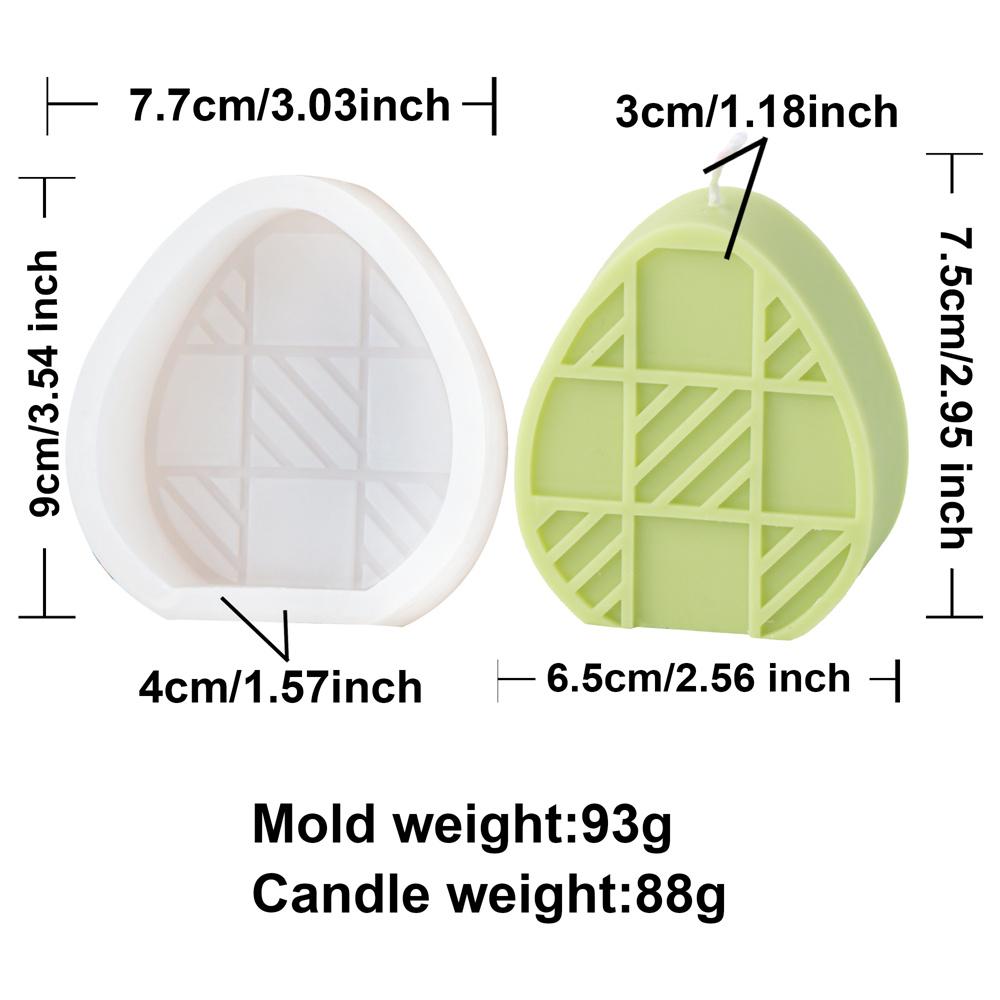 Easter Embossed Egg Flower Rabbit Candle Silicone Mold DIY Animal Bunny Scented Soap Plaster Making Mould Home Decor