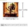 1pc Marvel shower curtain Groot Printed Shower Curtain with Hooks,, Window and Wall, Bathtub, Bathroom Home Decor Shower Curta