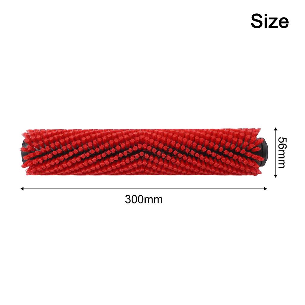 Roller Brush And Scraper Strip For Karcher BR30/4C Vacuum Cleaner Household Supplies Cleaning Accessories Parts