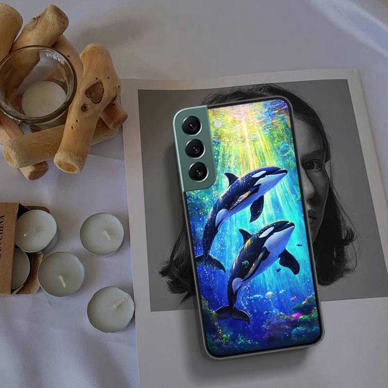 Facts About Killer Whales Phone Case For Samsung Galaxy S22 S25 Ultra S21 S10 Plus S26 Edge S20 S23 S24 FE Cover Silicone So