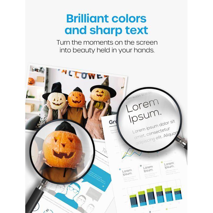 Ink Cartridges 912 XL - GATO NEGRO - Compatible HP - Pack of 4 - 825 Pages Per Cartridge - Multicolor