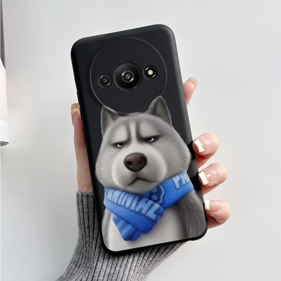Astronaut Case For Xiaomi Redmi A3 Phone Case Etui Redmi A3 global version Cover Soft Silicone Redmi A3 A 3 RedmiA3 Funda Pouch