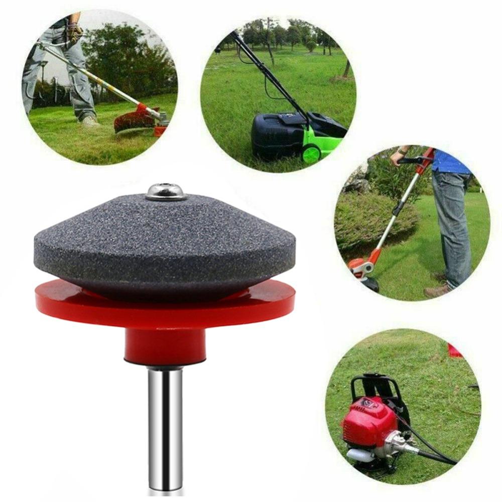 High Temperature Resistance Lawn Mower Blade Sharpener Corundum Blade Sharpener Tool  Landscapers