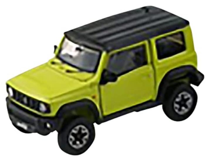 

BM CREATIONS Suzuki Jimny 2019 Kinetic Top LHD Готовый продукт 1/64 (JB74) Желтый/черный