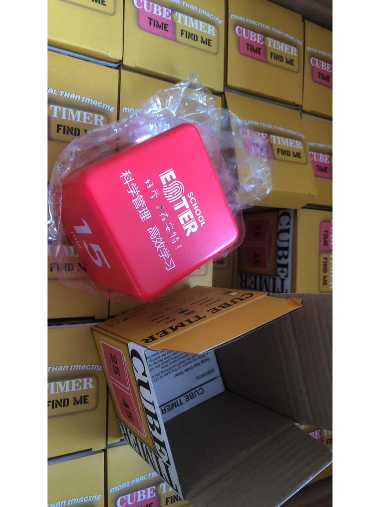 Student Cross-Border Gravity Sensor Timer Clock for Study Time Management