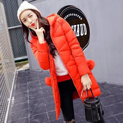 Autunno Inverno Addensare Parka caldo femminile Donna Tinta unita Piumino allentato Tasca grande Cappotto con cappuccio Capispalla