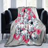 1pc 101 Dalmatians Printing Blanket - Soft, All-Season Throw for Office Blanket, Car, Travel