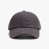 Unisex Classic Black Cotton Baseball Hat With Curved Brim For Outdoor Sunshade And Casual Wear