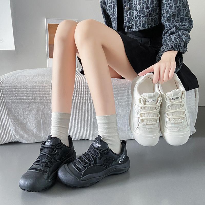 Autumn new Korean version of canvas shoes female ins student breathable casual shoes Internet celebrity street shot white shoes