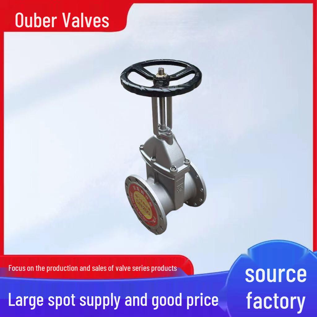 304 Stainless Steel Concealed Stem Resilient Soft Seal Gate Valve Z45X-16P for Tap Water