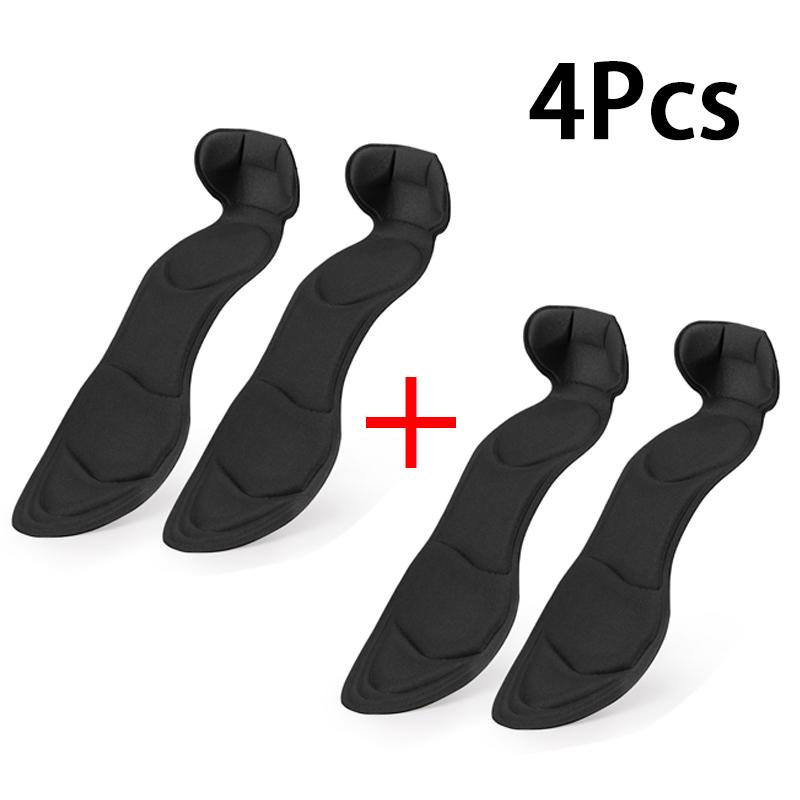 T-shaped Women's Insoles High Heels Comfortable Shock-Absorbing Insoles Shoe Size Adjustment Heel Protector 2Pcs/4Pcs