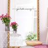 Mirror Sticker You Look Amazing Decal Stylish Elegant Window Wall Sticker for Home Bathroom Decoration