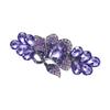 Vintage Elegante Kristallblume Tulpenkopfschmuck Federklemmen Damen Haarspangen Haarnadeln Koreanische Spangen