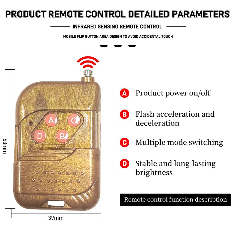 8 In 1 Universal Strobe Lights Car Front Grille Emergency LED Signal Light Red Blue Police Flashing Warning Lamp Accessories