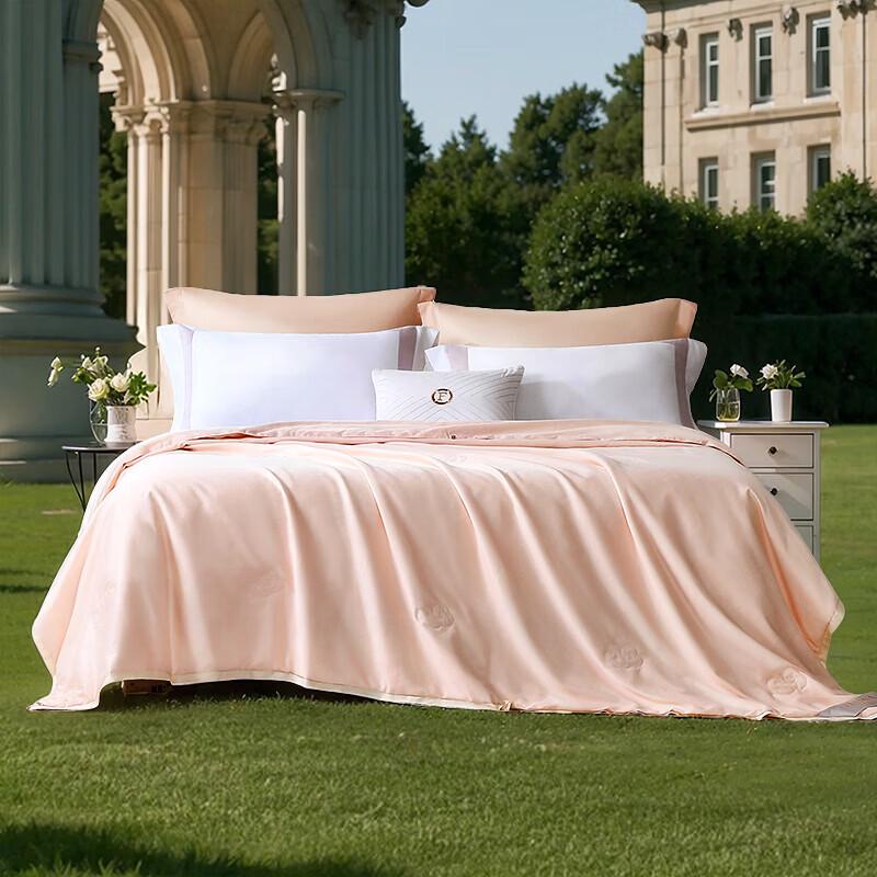 Fuanna Pure Cotton Mulberry Silk Antibacterial Summer Quilt