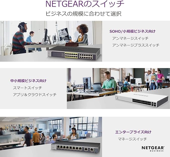 [Genuine Product] NETGEAR 16-Port 1G Switching Hub, Metal Casing, Silent Fanless, Unmanaged Switch, Limited Lifetime Hardware Warranty, GS116-300JPS