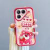 KEYSION Shockproof Case for TECNO Pova 7 Ultra 5G with Lanyard Soft Silicone Cute 3D Cartoon Doll Phone Back Cover for Pova 7 Ultra