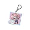 My Hero Academia Mina Ashido "Everyone's Mochimochi!" Vol. 4 Acrylic Keychain (Approx. 7cm Square, Transparent)