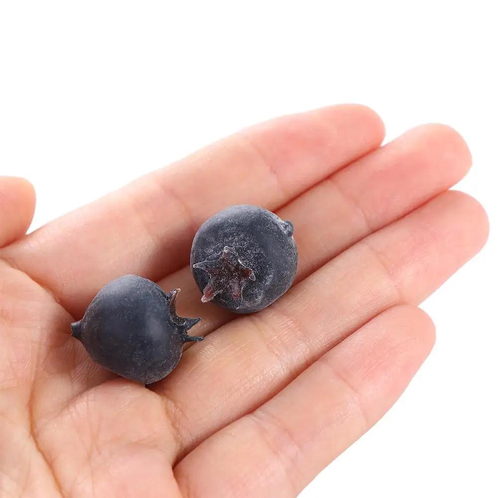 Blue Simulation Blueberry DIY Photo  Props Party Garden Home Decoration Fake Fruit Simulation Fruit Artificial Blueberry
