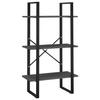 Storage Shelf Gray 60 x 30 x 105 cm Engineered Wood