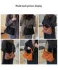 Versatile Suede Pillow Bag - Autumn/Winter 2025 Large Capacity Women's Tote & Crossbody Handbag