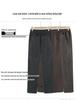 High Waist Plus Velvet Pants - Autumn/Winter Loose Fit for Mid-aged & Elderly Women